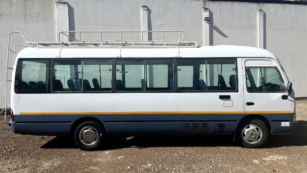 Group transfer coaster bus Tanzania